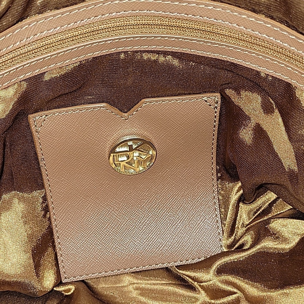 DKNY Red/Orange Leather Handbag - Picture 16 of 16